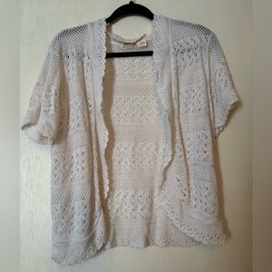 5/$20 open knit sweater